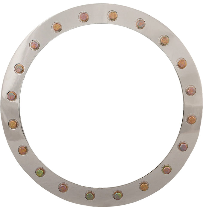 Raceline Wheels RBL-14P-A71-RING-20 Replacement Beadlock Ring - Polished - 14in.