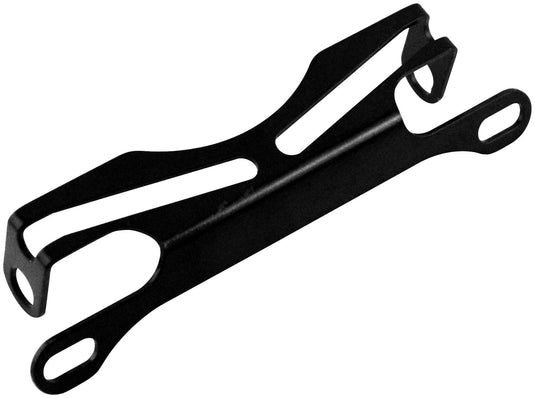 Psr 00-00163-02 Universal License Plate Bracket - Black with Turn Signal Tabs