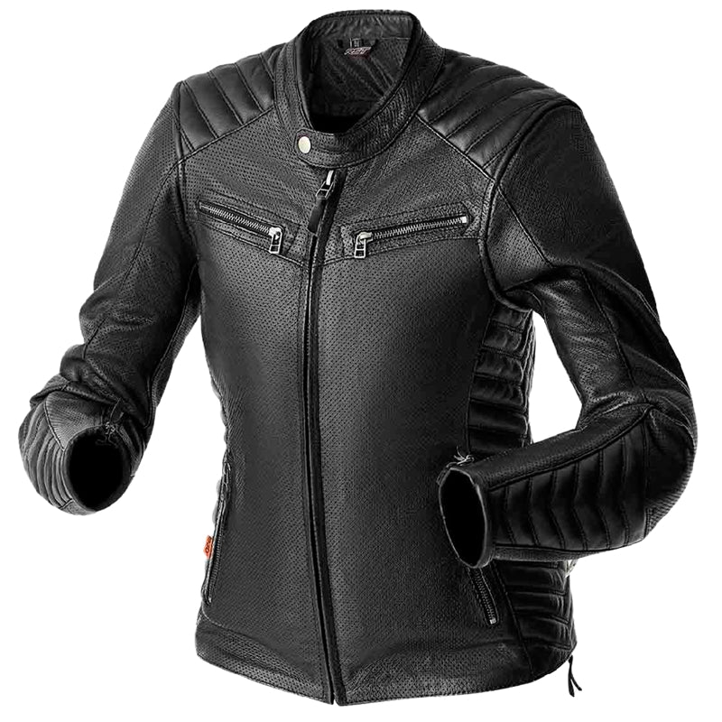 Load image into Gallery viewer, Rst Roadster Air D30 Womens Leather Jacket (Medium, Black)
