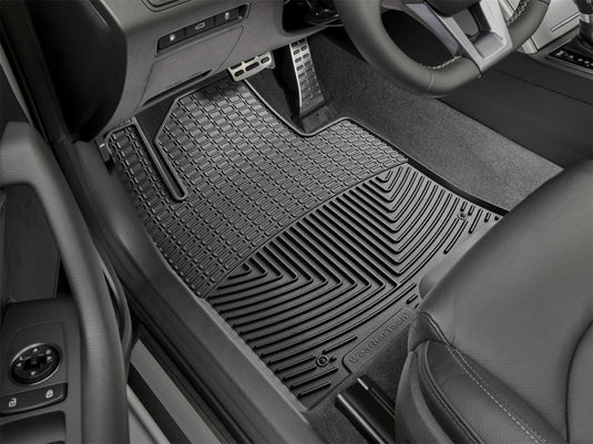 Weathertech W385 WT Rubber Mats - Front - Blk