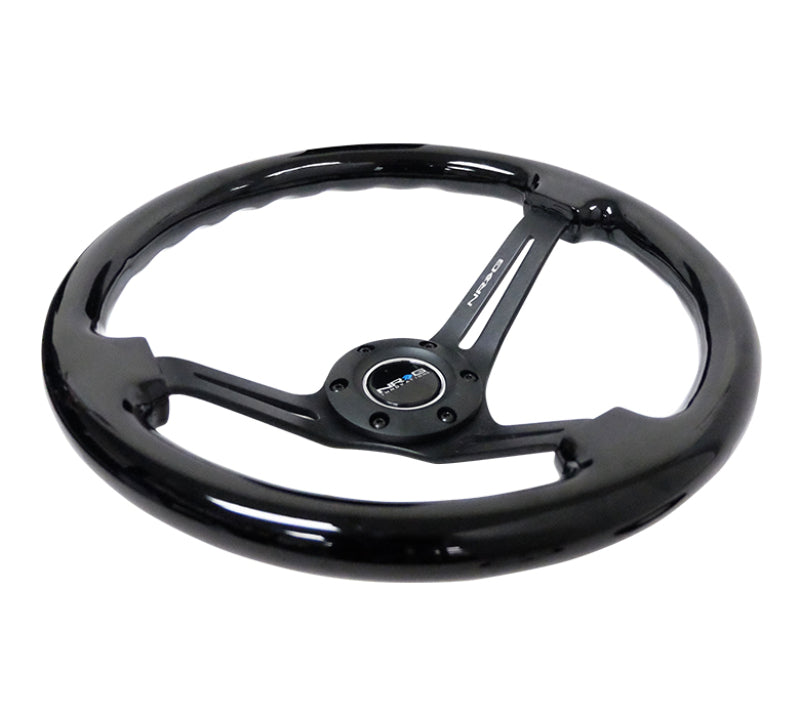 Load image into Gallery viewer, Nrg RST-018BK-BK NRG Steering Wheels - Reinforc
