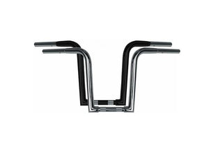 Wild 1 WO622B 1-1/4in. Chubby Outlawz Springer Ape Hanger Handlebar - 12in. - Black