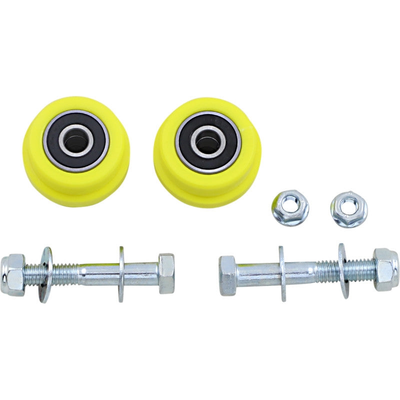 T.M. Designworks ZDK-KXM-YL PowerLip Chain Roller Kit - Yellow