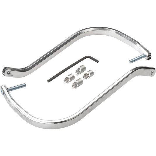 Moose Racing 50-5200 Contour Handguard Bars and Taperlocks - Silver