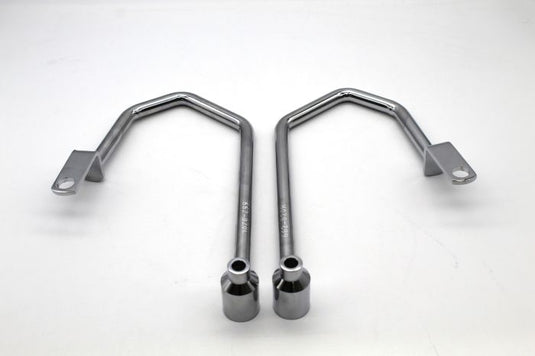 Highway Hawk HH-662-020 Chrome Saddlebag Support Kit