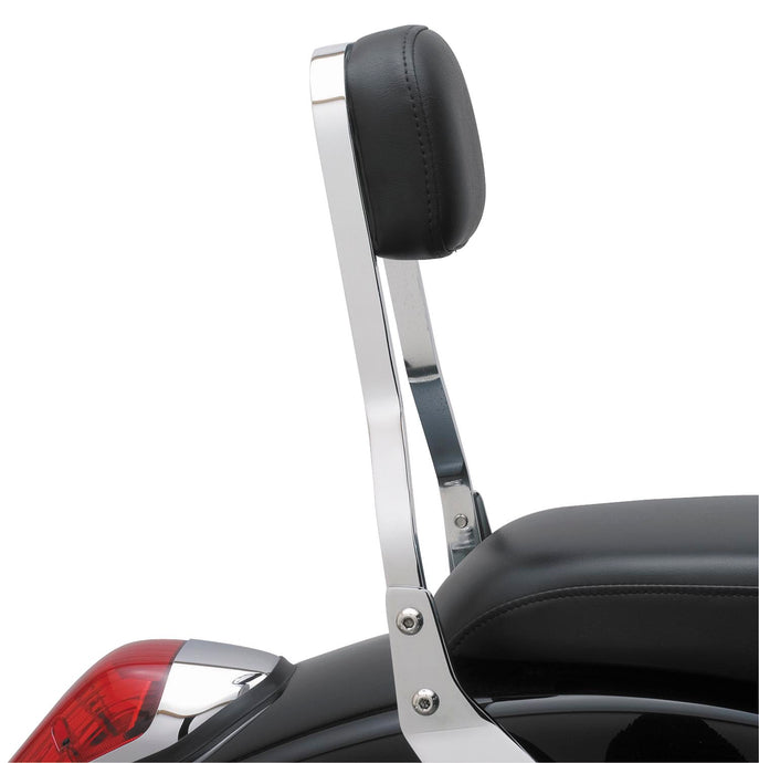 Cobra 02-5201 Standard Square Sissy Bar - Chrome