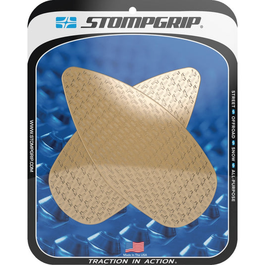 Stompgrip 55-14-0181C Icon Profile Traction Tank Grip - Street - Clear