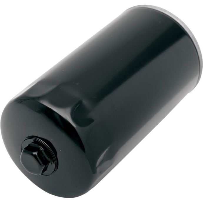 Drag Specialties 0712-0023 Spin-On Oil Filter - Black with Nut
