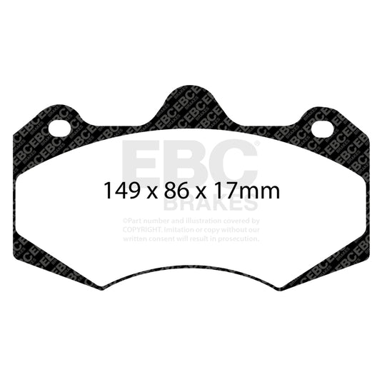 Ebc DP8042.17SR11 EBC SR-11 Brake Pad Sets