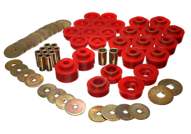 Load image into Gallery viewer, Energy Suspension 3.4141R ES Body Mounts - Red
