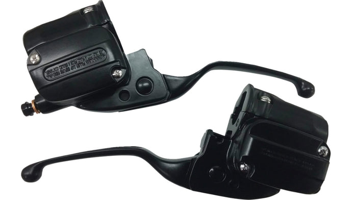 Drag Specialties 0610-2187 Brake/Hydraulic Clutch Control Kit - Black