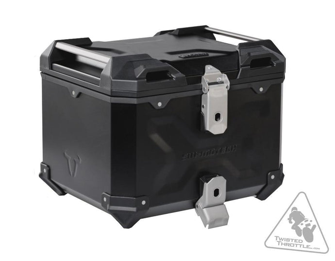 Sw-Motech ALK.00.733.15000/B Trax Adventure 38-Liter ALU-BOX Top Case - Black