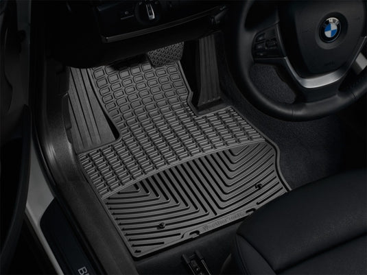 Weathertech W258 WT Rubber Mats - Front - Blk