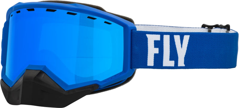 Load image into Gallery viewer, Blue/White / Sky Blue Mirror Blue Lens
