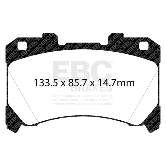 Ebc DP82430RPX EBC RP-X Brake Pad Sets