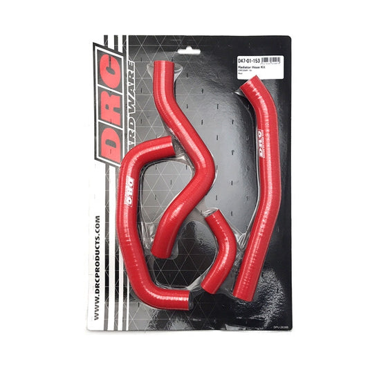Drc D47-01-153 Radiator Hose Kit - Red