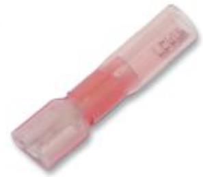 Namz NIS-19164-0017 Heat Shrink 0.25in. Female Quick Disconnect for 18-22 Gauge Wire