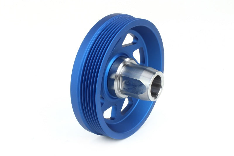 Load image into Gallery viewer, Perrin Performance PSP-ENG-104BL PA Crank Pulley
