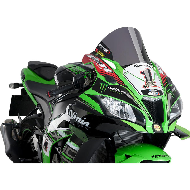 PUIG R-Racer Windscreen - Dark Smoke Tinted