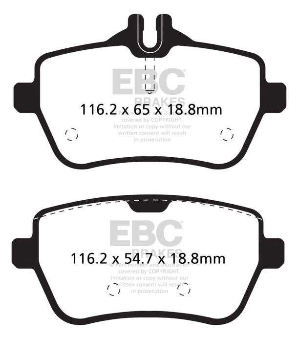 Ebc DP32180C EBC Redstuff Brake Pad Sets