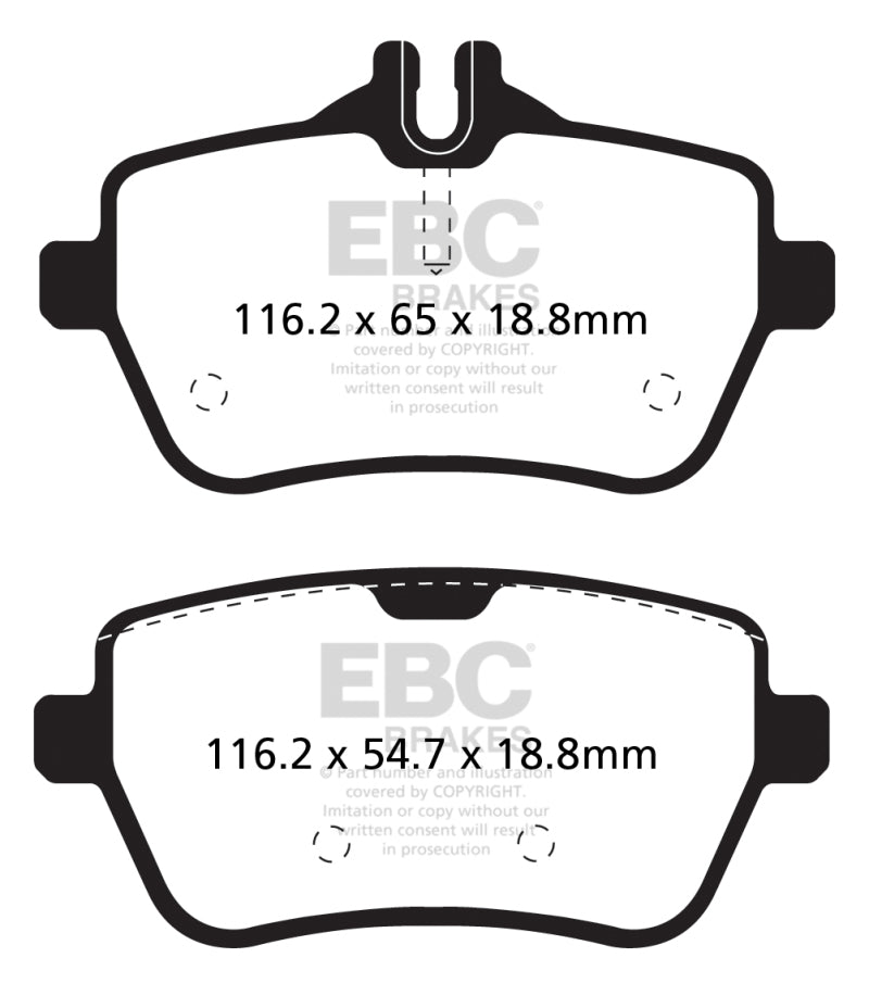 Load image into Gallery viewer, Ebc DP32180C EBC Redstuff Brake Pad Sets
