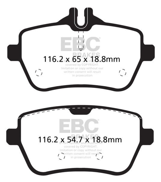 Ebc DP32180C EBC Redstuff Brake Pad Sets