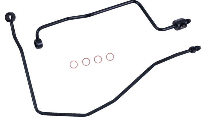 Magnum AS4624 Black Pearl Upper Braided DOT Rear Brake Line