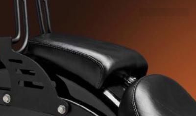 Le Pera LKS-007P Bare Bones Solo Seat Pillion Pad - Smooth Vinyl