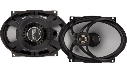 Kicker 48PSC574 PS Coaxial Saddlebag Lid Speakers - 5x7in. - 4 ohm