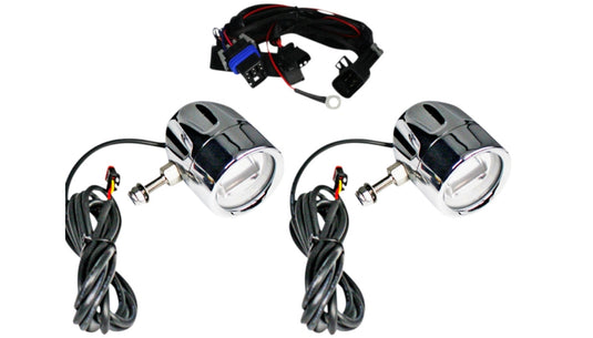 Custom Dynamics PB-FOG-CHAL-C ProBeam LED Halo Fog Lamps - Chrome