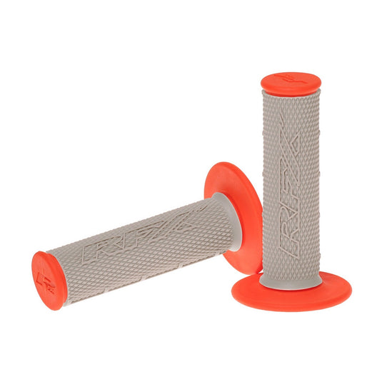 Rfx FXHG 20500 99OR Pro Series Dual Compound Grips - Gray/Orange