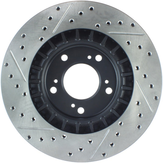 Stoptech 127.40048L ST Slot & Drill Brake Rotors