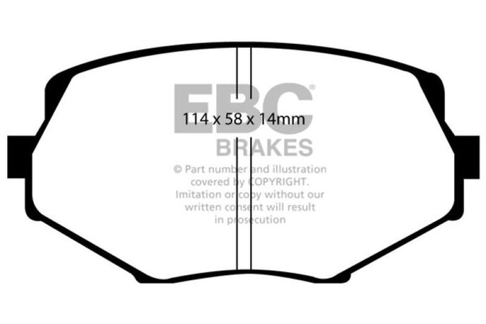 Ebc DP31002C EBC Redstuff Brake Pad Sets