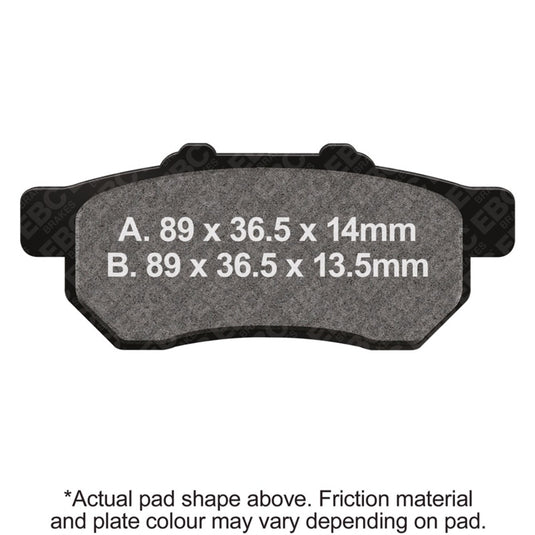 Ebc Powersports FA478X EBC FA-SFA-X Brake Pads