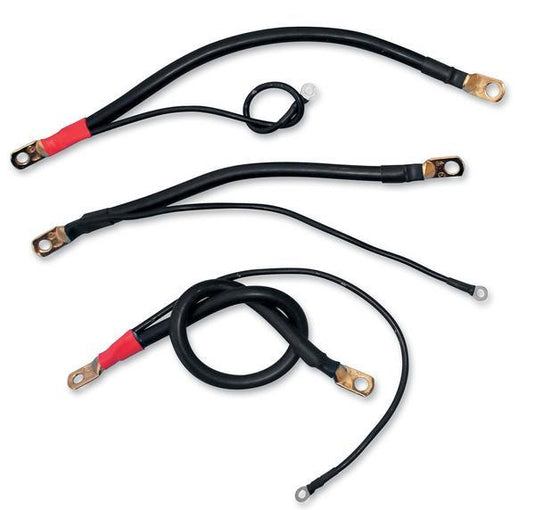 Terry Components 21112 Negative Battery Cable with Auxiliary Wire - 12in