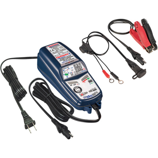Tecmate TM-321 Optimate 5 Select Silver Battery Charger - 6/12V