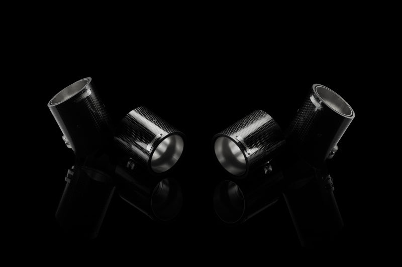 Load image into Gallery viewer, Akrapovic TP-CT/5 AKR Tail Pipe Set - Carbon
