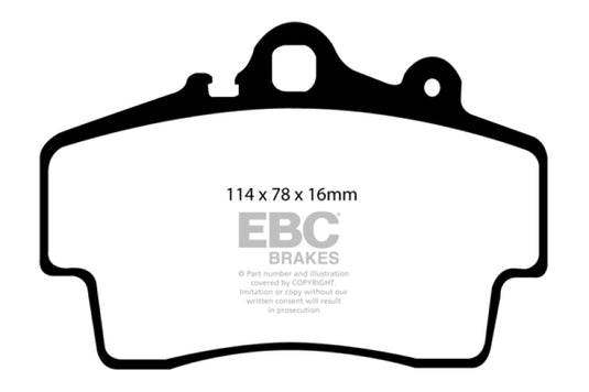 Ebc DP31207C EBC Redstuff Brake Pad Sets