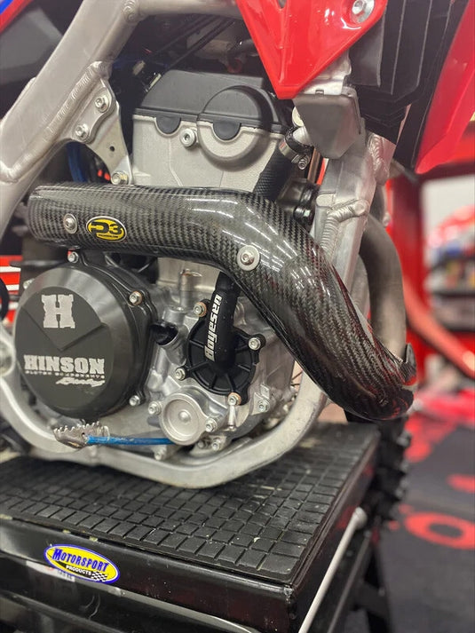 P3 205060 Carbon Fiber Header Heat Shield