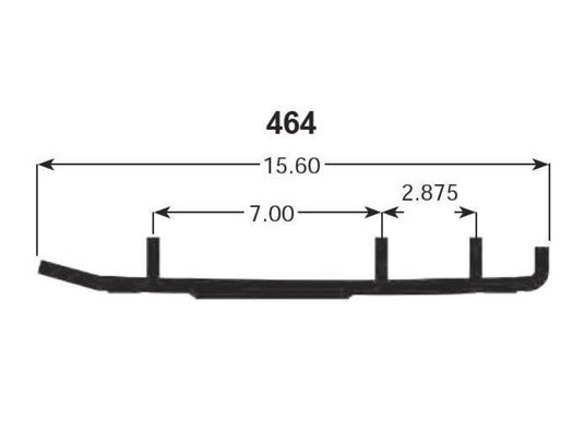 Sports Parts Inc D-06-6-4-464 Slasher Six60 Runners