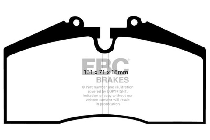 Ebc DP4767R EBC Yellowstuff Brake Pad Sets