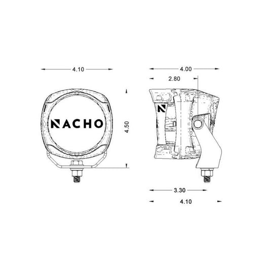 Nacho Offroad Technology PM451 ARB Driving Lights