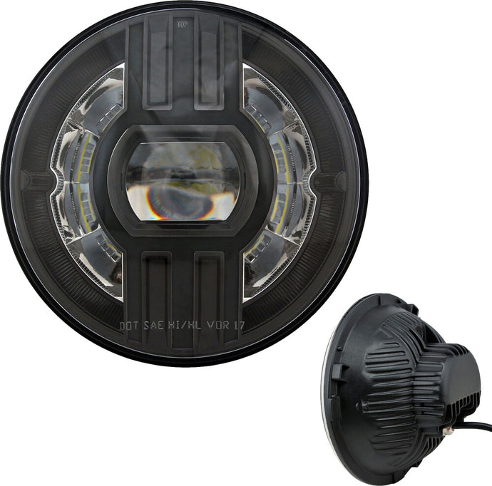 Cyron Lighting ABIG7B2-BN Beast 2 Headlight - 105W - Pitch Black - 4800 Lumens