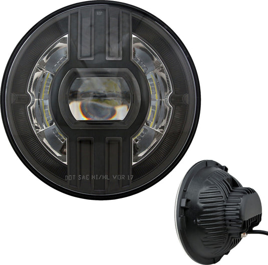 Cyron Lighting ABIG7B2-BN Beast 2 Headlight - 105W - Pitch Black - 4800 Lumens
