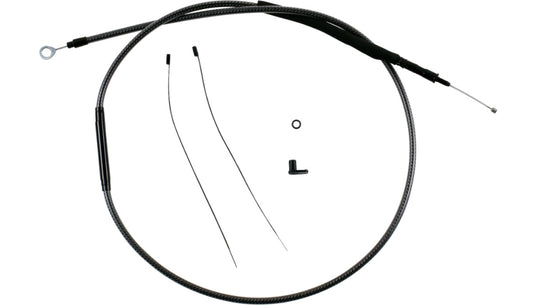 Magnum 7225-57 Redesigned Polished KARBONFIBR Clutch Cable - 63in.