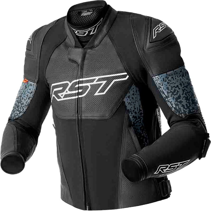 Load image into Gallery viewer, Rst Pro Series Supersport-K D30 Leather Jacket (XX-Large, Gray/Black)
