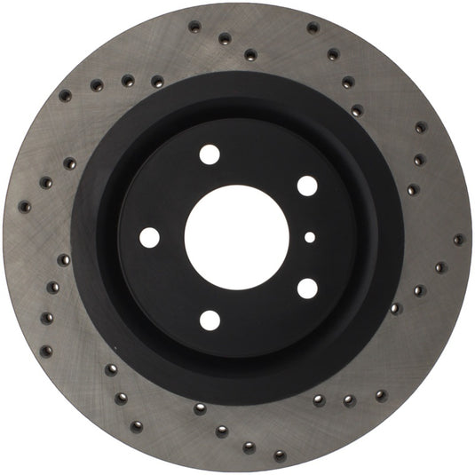 Stoptech 128.42080R ST Drilled Sport Brake Rotors