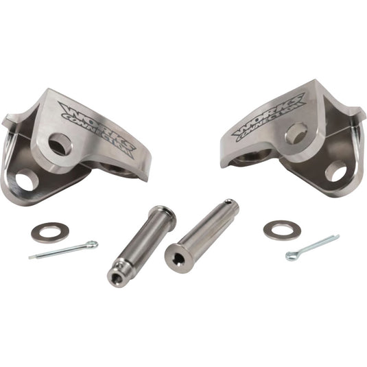 Works Connection 20-520 Titanium Footpeg Mount Kit