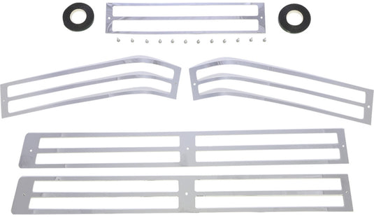 Parts Unlimited DS-719706 Saddlebag Lens Grille Set
