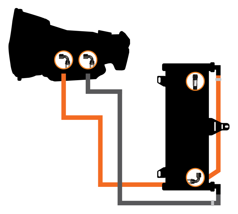 Load image into Gallery viewer, Fleece Performance FPE-TC-CUMM-9402 FPE Trans Cooler Lines
